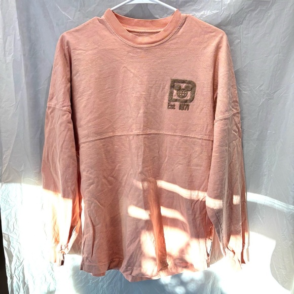 Disney Parks Spirit Jersey Walt Disney World Rose Gold metallic SZ XS NWOT - Picture 3 of 14